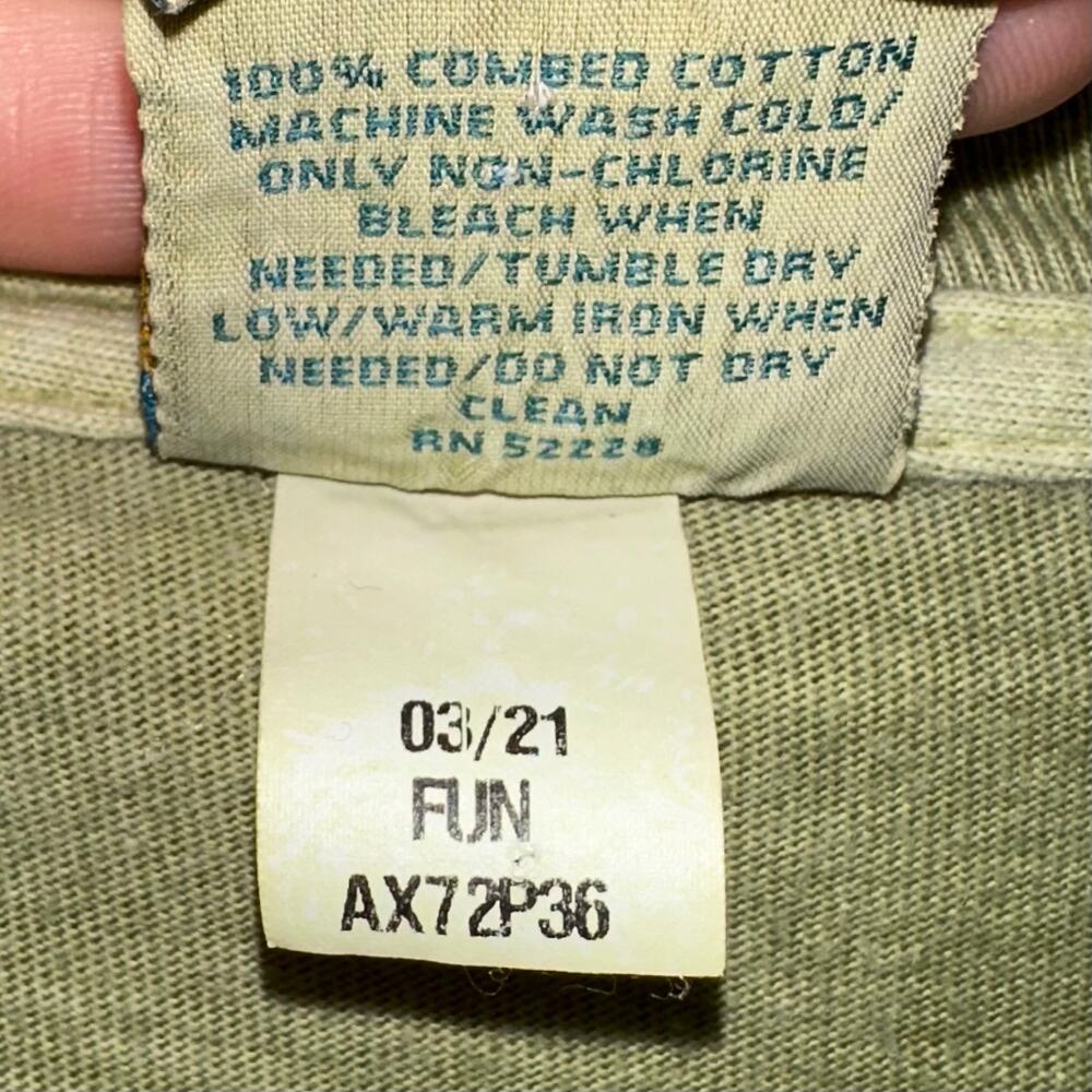 Dole Plantation Crazy Shirts Hawaii Rooster Green Hemp Dyed T-Shirt Size XXL - Picture 4 of 10